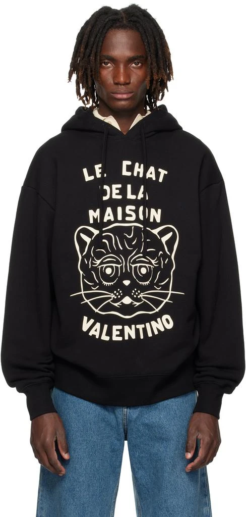 Valentino Black 
Le Chat De La Maison
 Hoodie 1