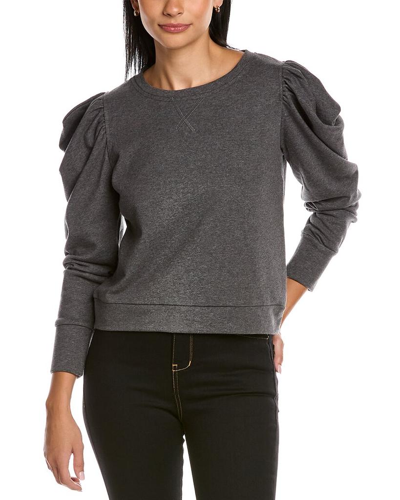 Lea & Viola Lea & Viola Puff Sleeve Sweatshirt