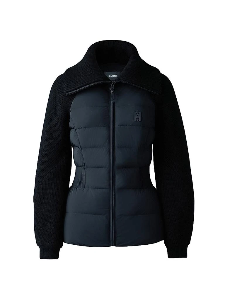 Mackage Foxy Down Mixed Media Jacket 1