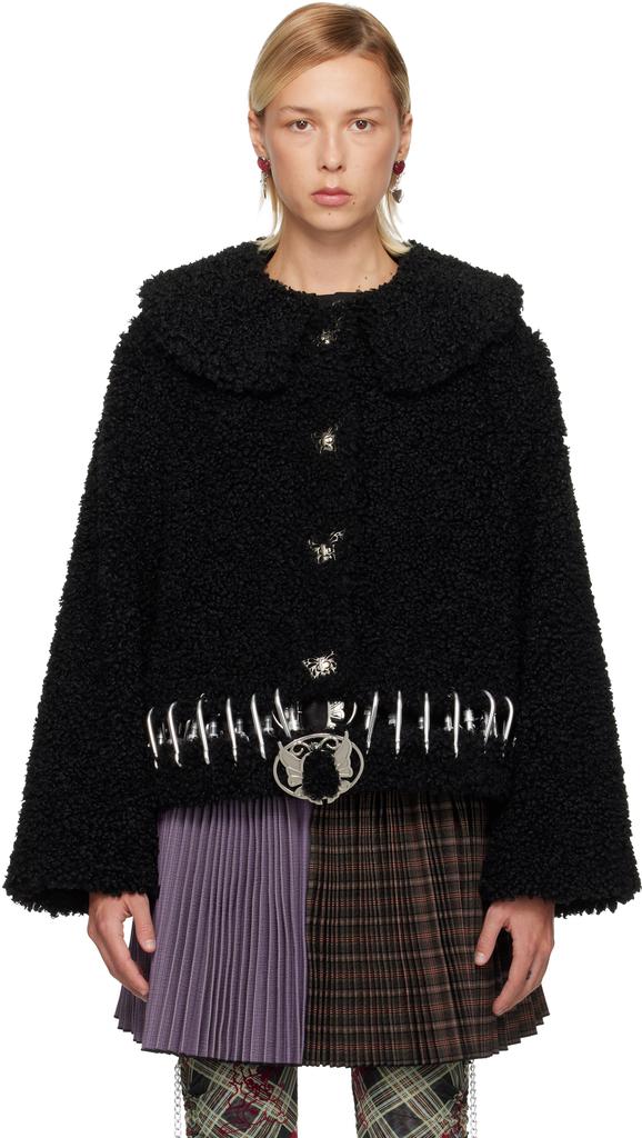 CHOPOVA LOWENA Blue Knot Eye Hooded Cardigan - Women's Cardigans