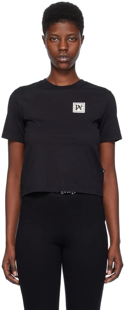 Palm Angels Black 'Ski Club' T-Shirt 1
