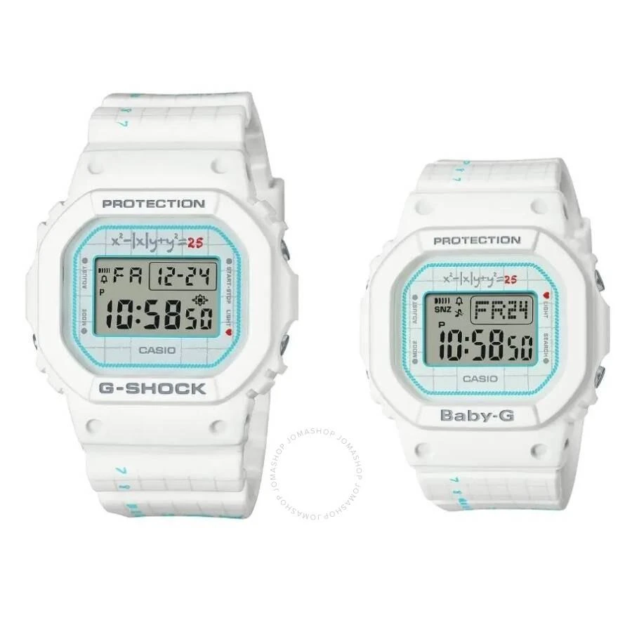 Casio Lover's Collection G-Shock and Baby-G Alarm Quartz Digital Watch LOV-21B-7DR 1