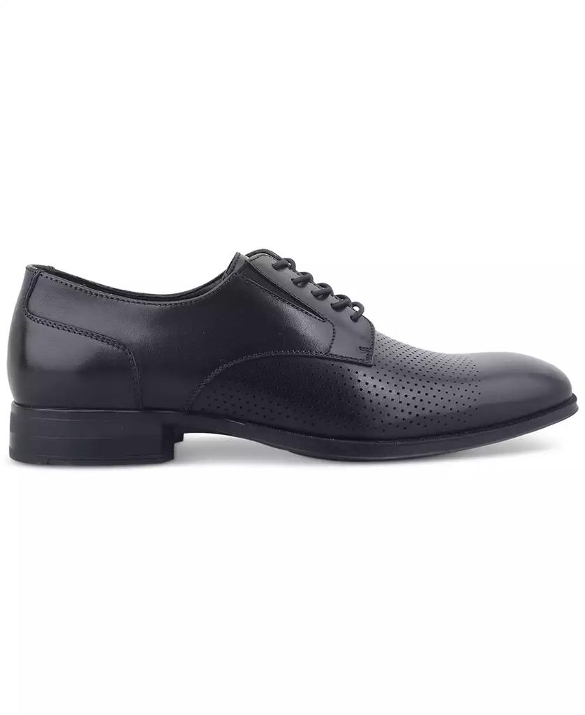 Alfani Men's Flynne Alfa-Tech Perforated Leather Dress Shoes, Exclusively at Macy's