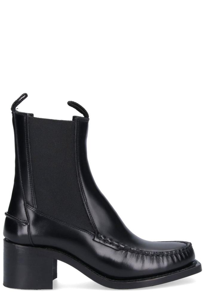 THE TOE Ermou Back Open Top 黒　F 即完売 Shop SSENSE Exclusive Black Mallera Boots on Sale at