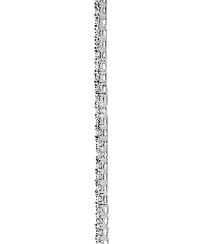 Macy's Men's Diamond 24" Tennis Necklace (2 ct. t.w.) in Sterling Silver 4