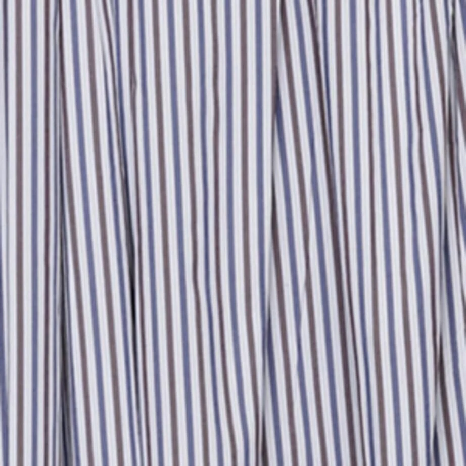 Prada Poplin Stripe Skirt 7