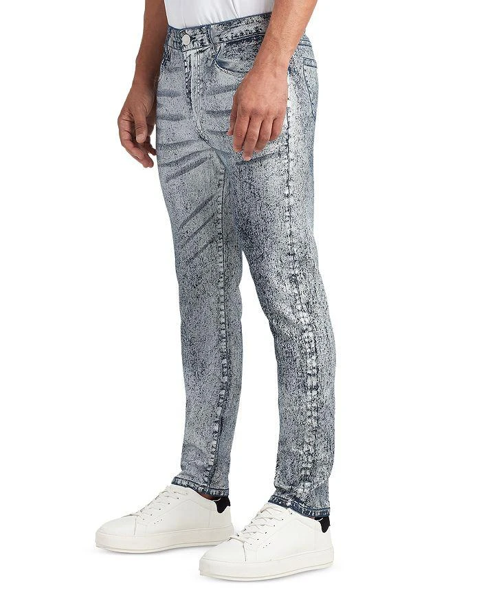 MONFRÈRE Greyson Cotton Blend Skinny Fit Jeans in Silver Haze 2
