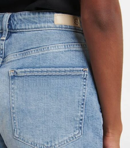 AG Jeans High-rise denim Bermuda shorts 5