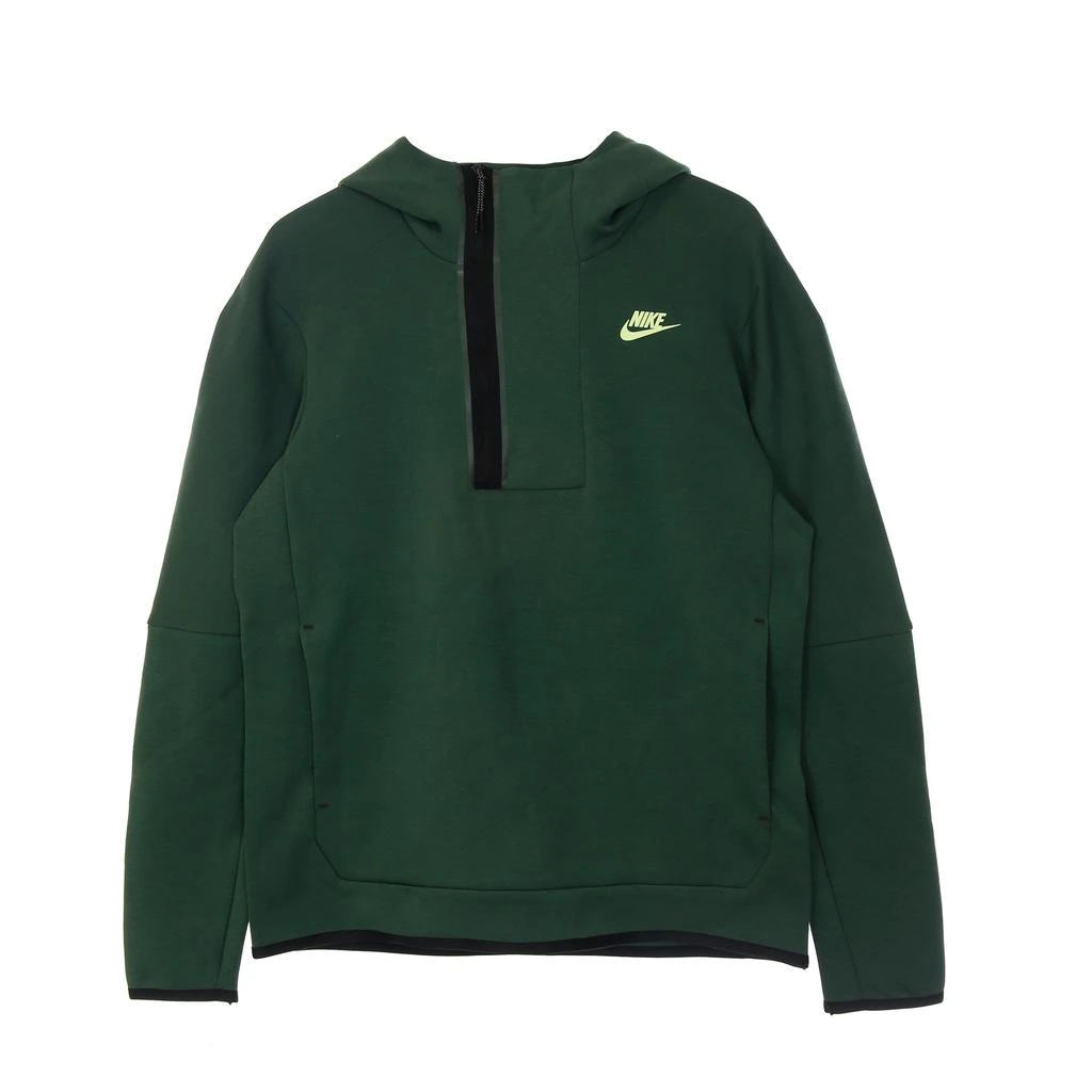 NIKE Men's Lightweight Hoodie M Sportswear Tech Fleece Half Zip Hoodie Galactic Jade/lt Liquid Lime 1