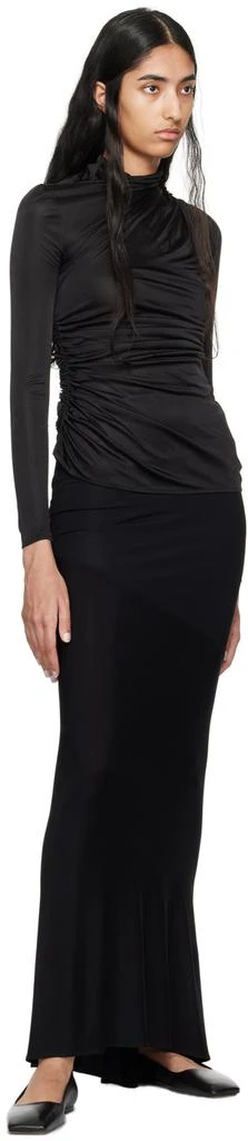AEYDE Black Matti Ballerina Flats 5