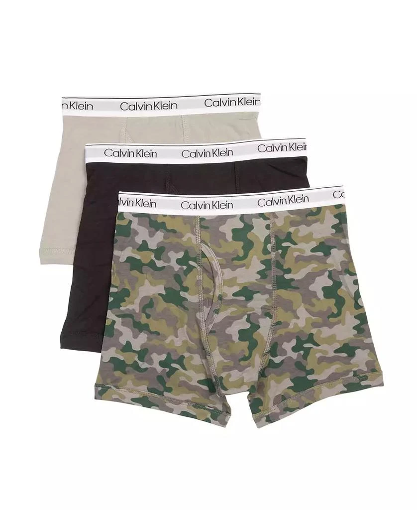 Calvin Klein Big Boys Boxer Briefs, Pack of 3 1