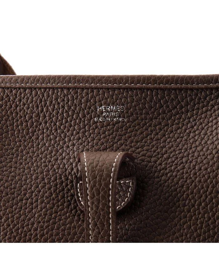 Pre-Owned HERMÈS Pre-Owned Hermes GM Evelyne Bag Gen III Clemence 7