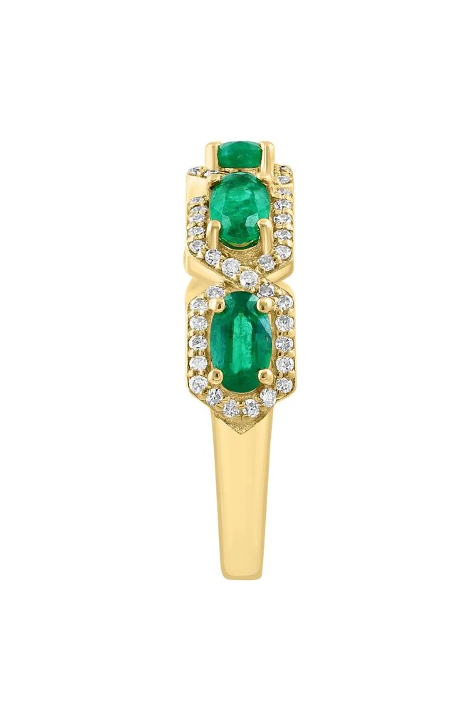 Effy Diamond & Emerald Ring 3