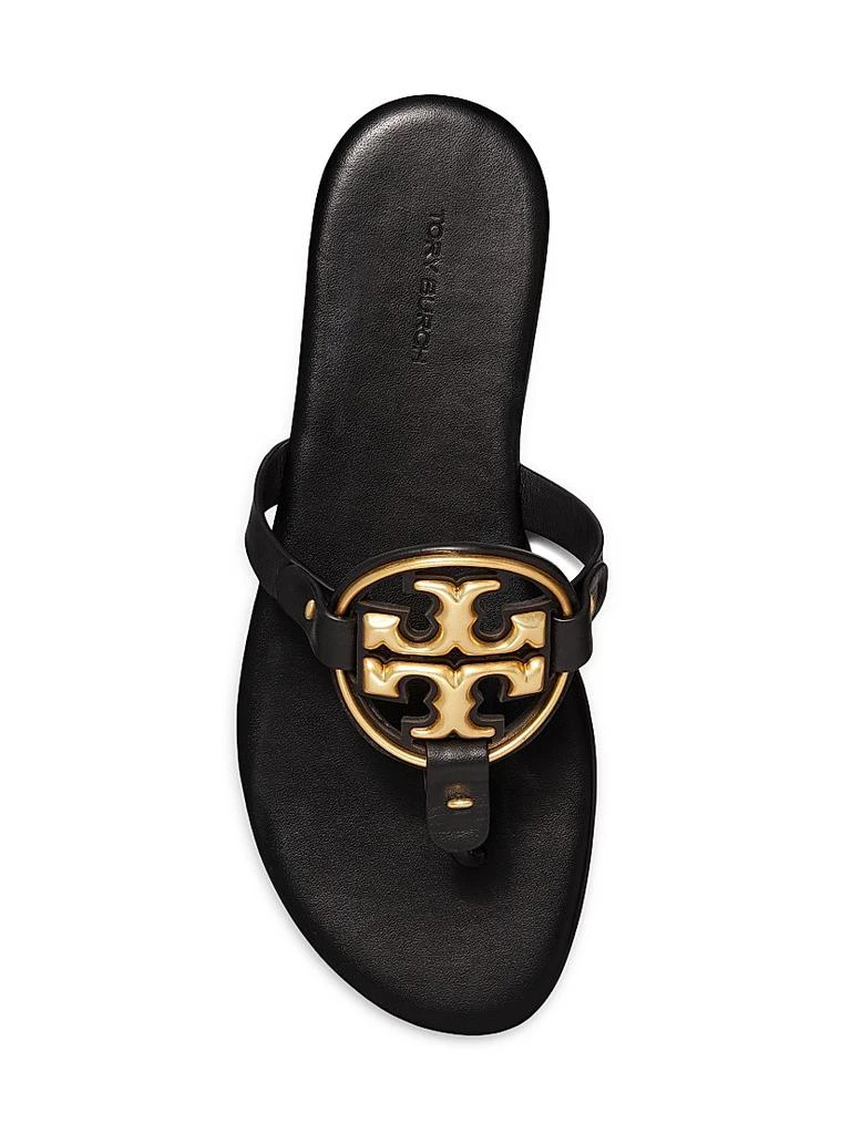 Tory Burch Miller Metal Double T Soft Sandals 4