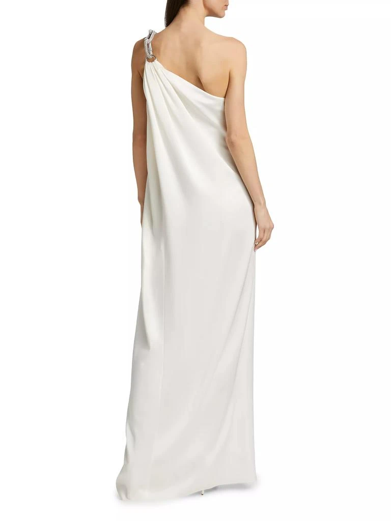 Stella McCartney Chain One-Shoulder Gown 5