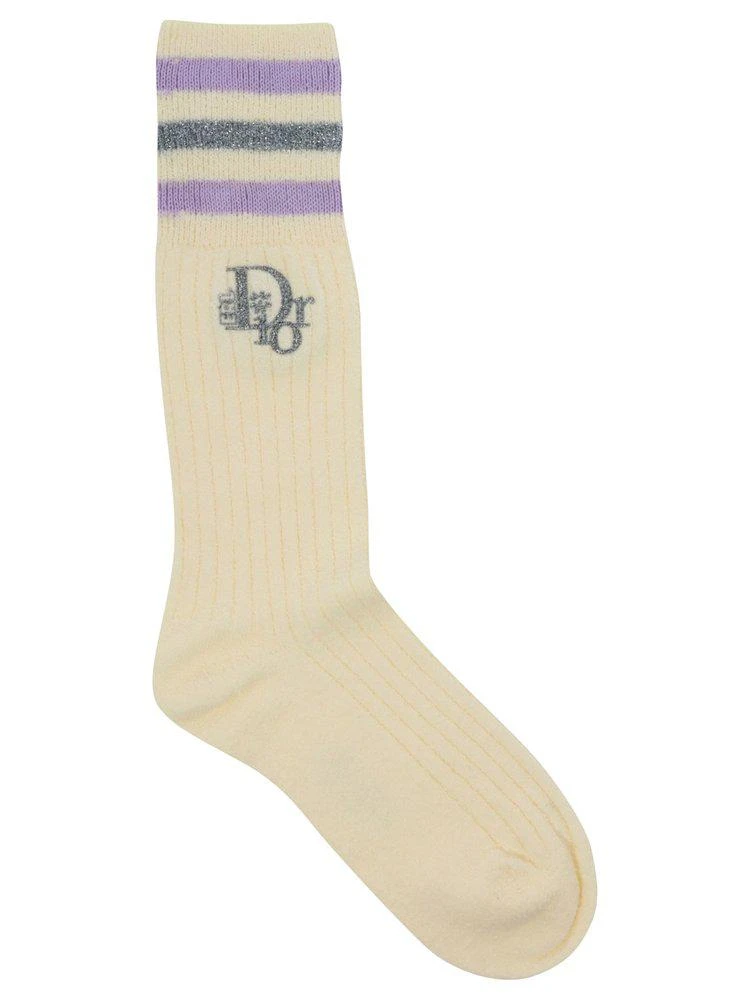 Dior Dior Homme X Erl Stripe Detailed Socks 1
