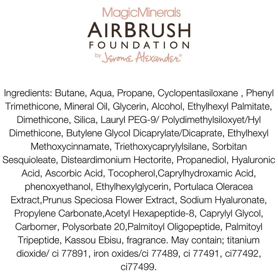 Jerome Alexander AirBrush Foundation 2