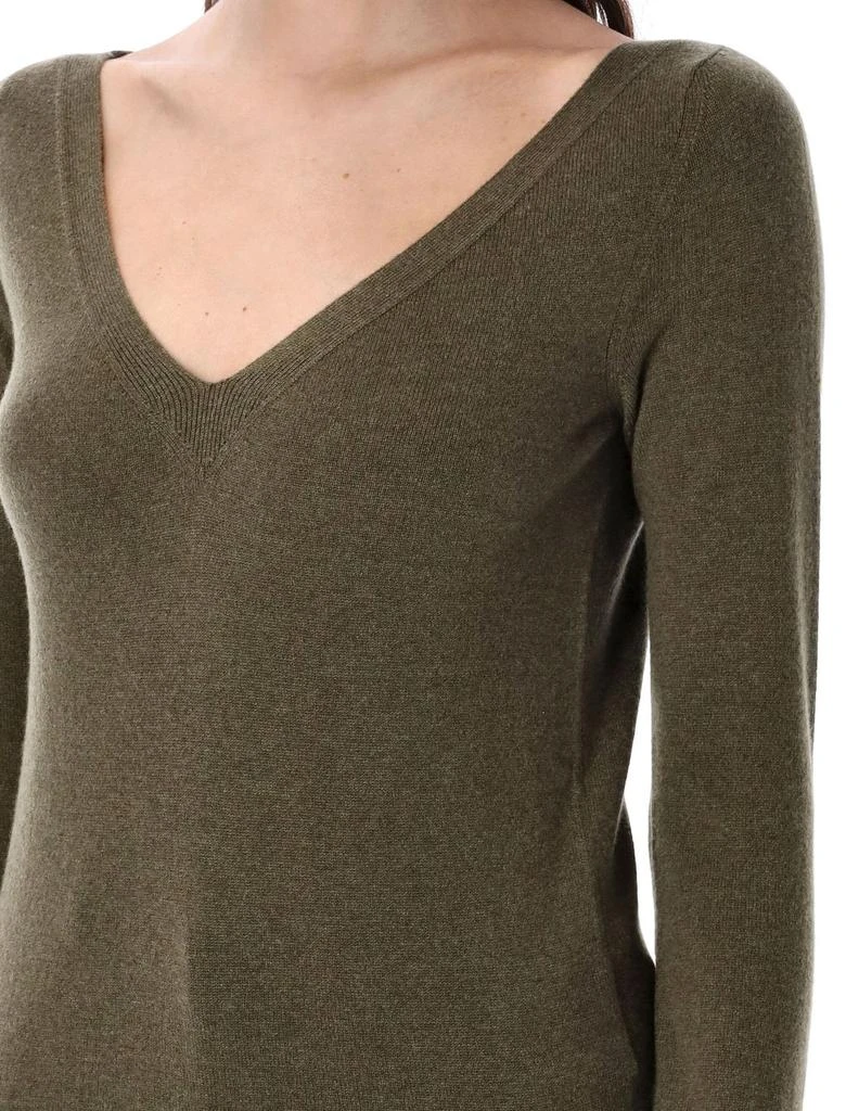 Yves Saint Laurent Saint Laurent V-Neck Long-Sleeved Jumper 3