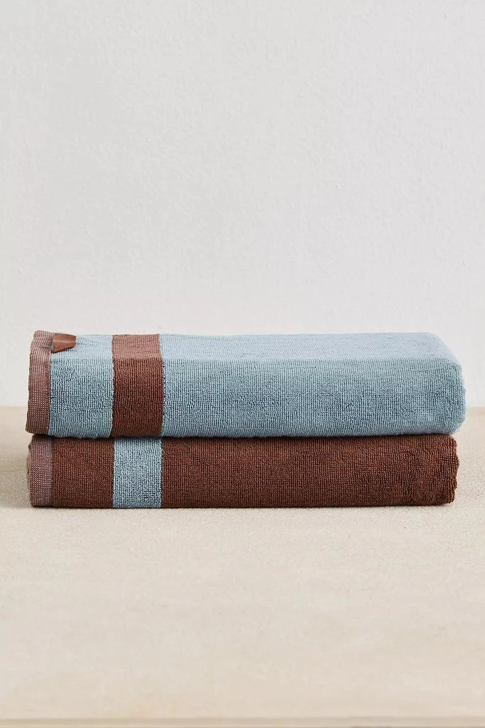 Bed Threads Bed Threads Two-Toned Bath Towels Set