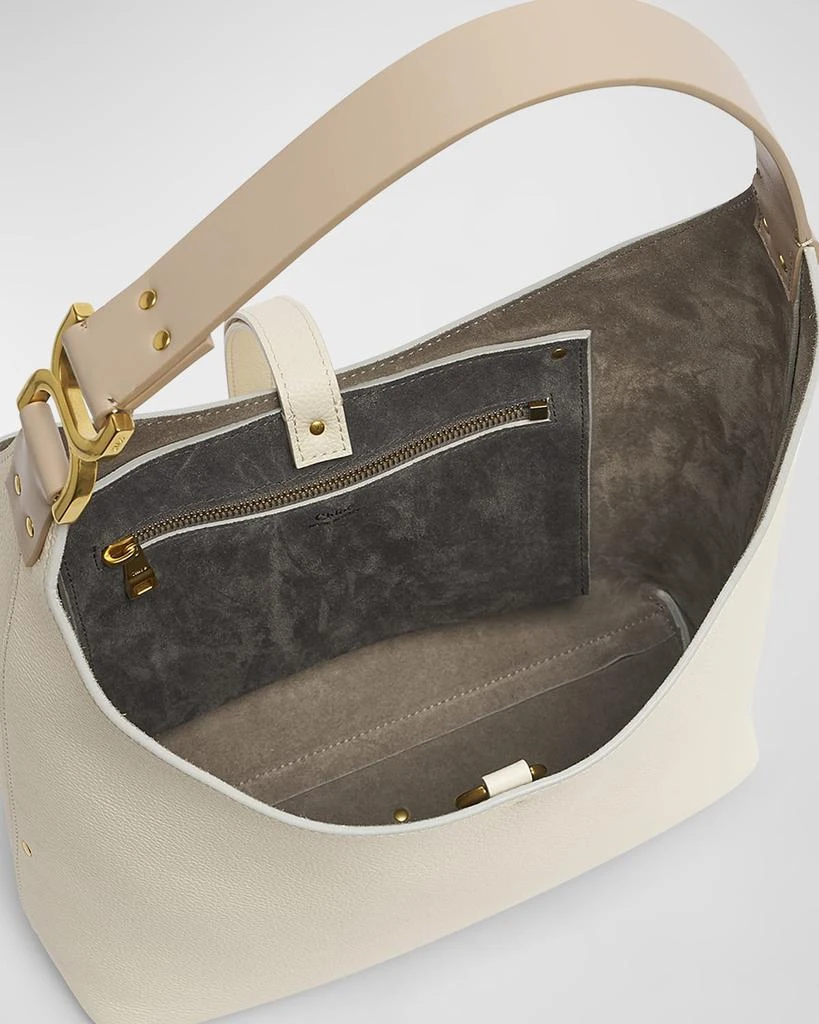 Chloé Marcie Small Hobo Bag in Grained Calfskin 4