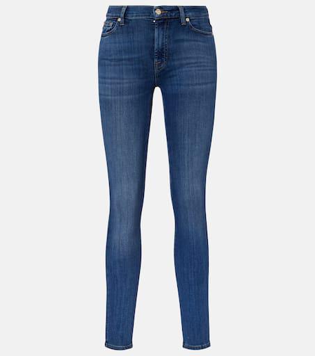 7 For All Mankind Bonnie Curvilinear High Rise Jeans in