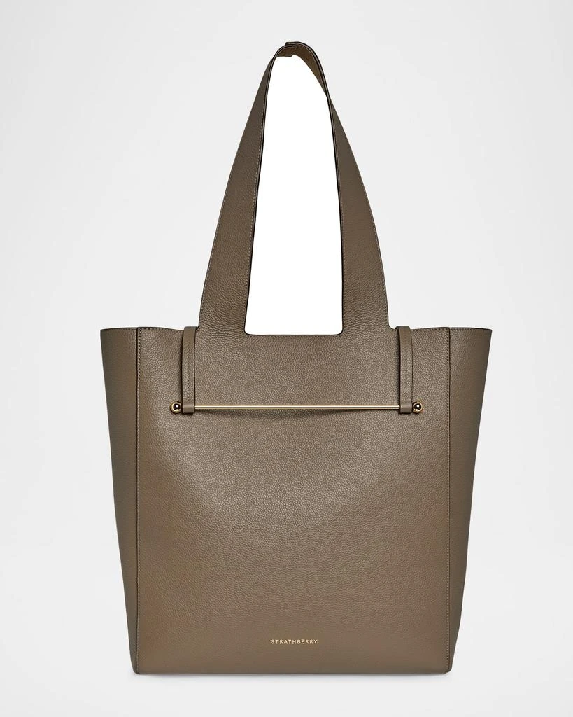 STRATHBERRY Melody Grained Leather Tote Bag 1