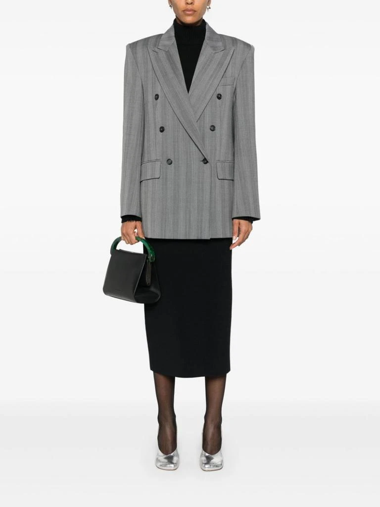 Max Mara SPORTMAX - Wool Double-breasted Jacket 4