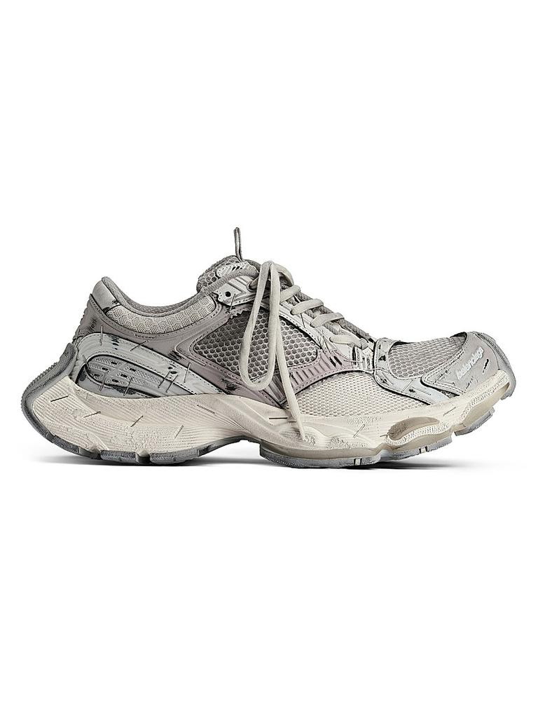 Balenciaga Multicolor Mesh And Rubber 3xl Gradient Sneakers