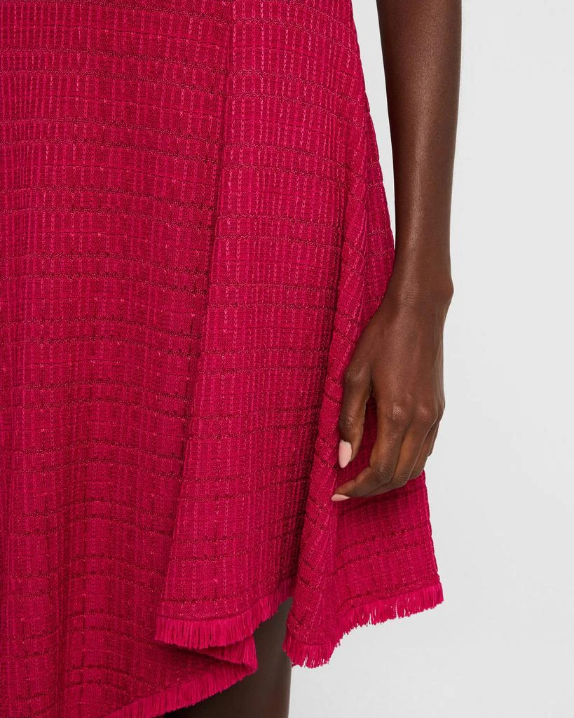 Misook Tonal Textured Fit-&-Flare Knit Midi Dress - Modern Fit 5