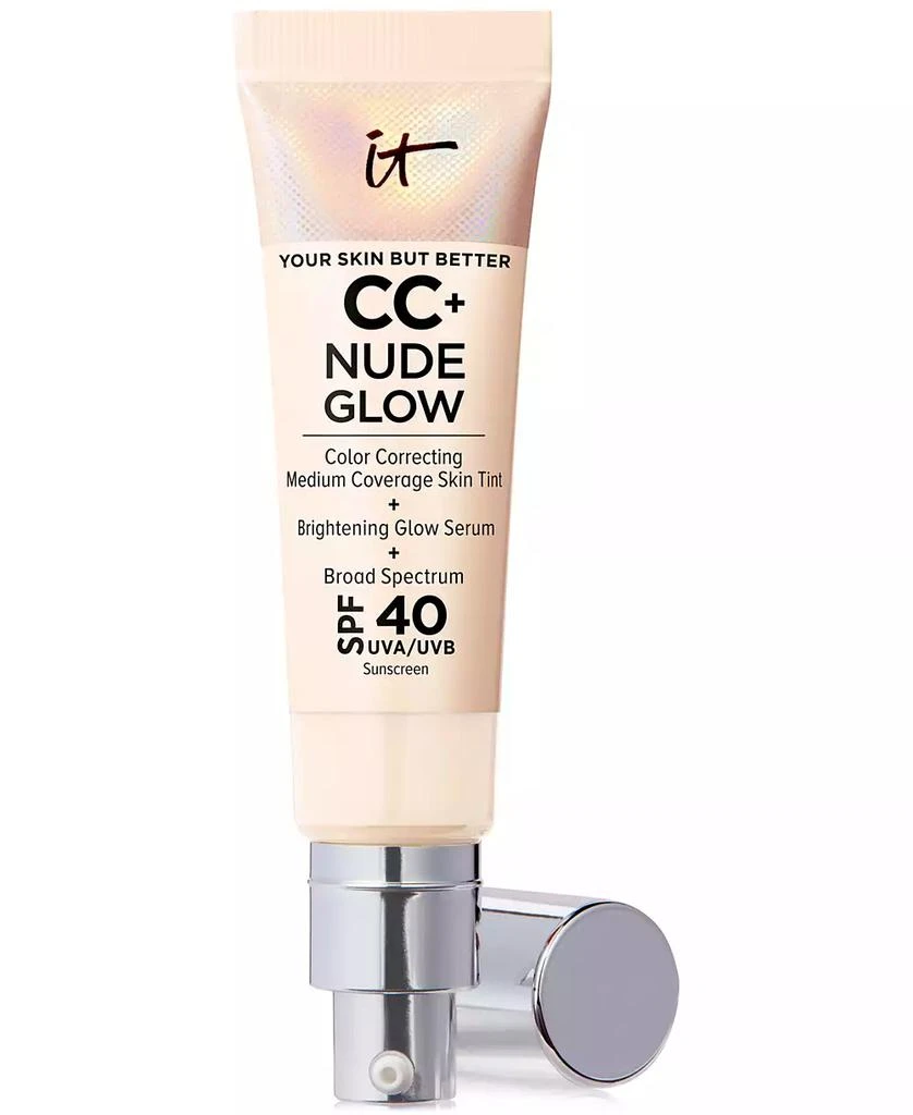 IT Cosmetics CC+ Nude Glow Lightweight Foundation + Glow Serum SPF 40 1