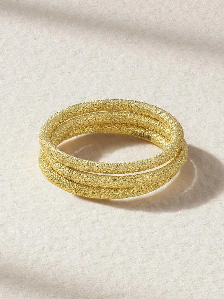 CAROLINA BUCCI 18k 黄金三环戒指 1