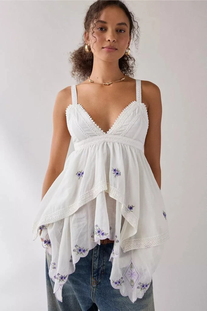 Kimchi Blue Kimchi Blue Song For Love Tiered Babydoll Tunic Tank Top 2