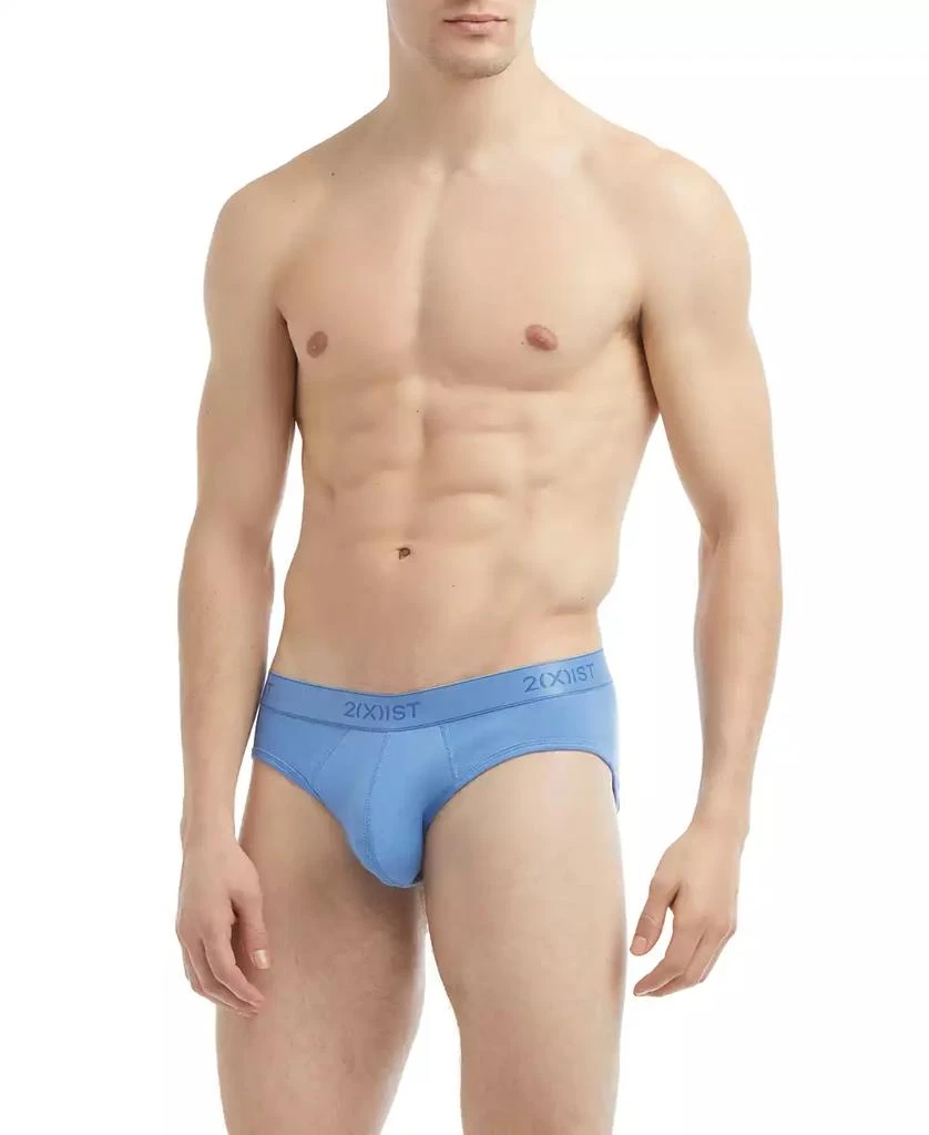 2(x)ist Men's Essential 3 Pack No Show Brief 4