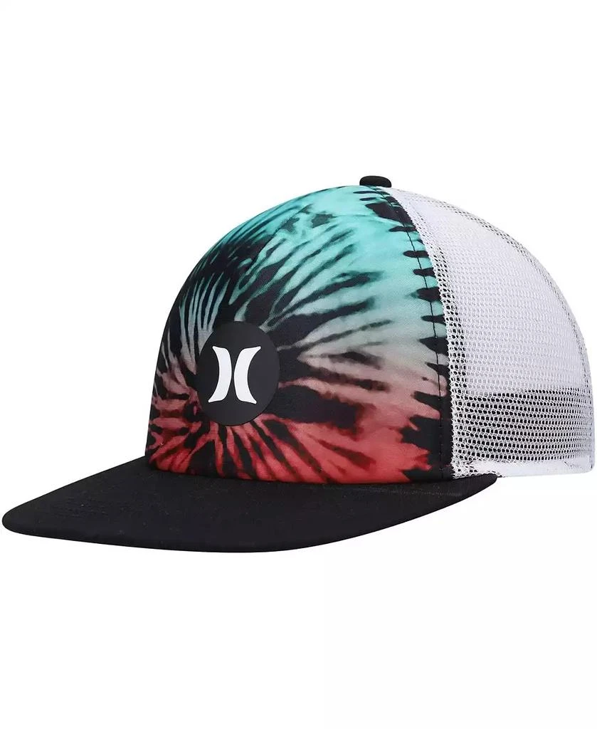 Hurley Men's Black, White Balboa Trucker Snapback Hat 1