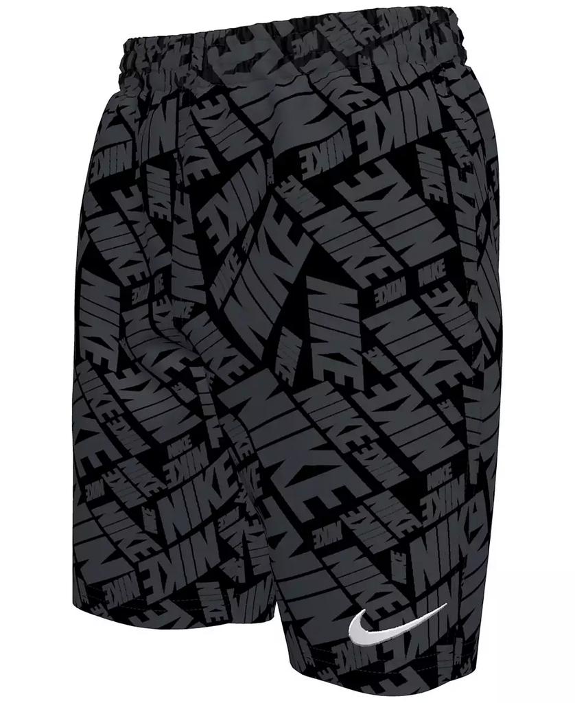 NIKE Big Boys 7" Tossed Block Volley Swim Shorts