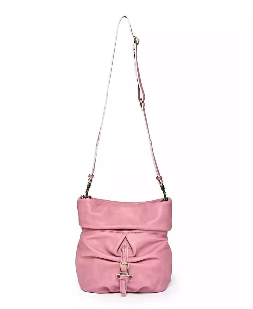 OLD TREND Sweet Lotus Leather Bucket Bag 6