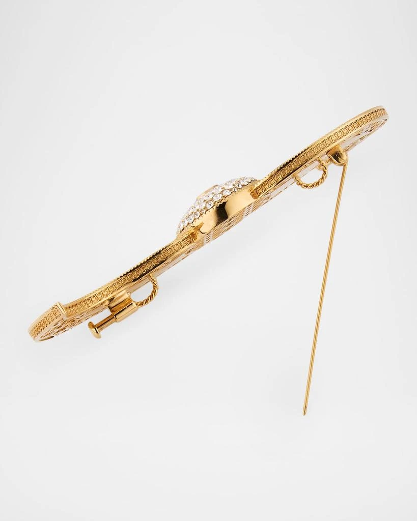 Valentino Pas Plus Brooch Necklace 4