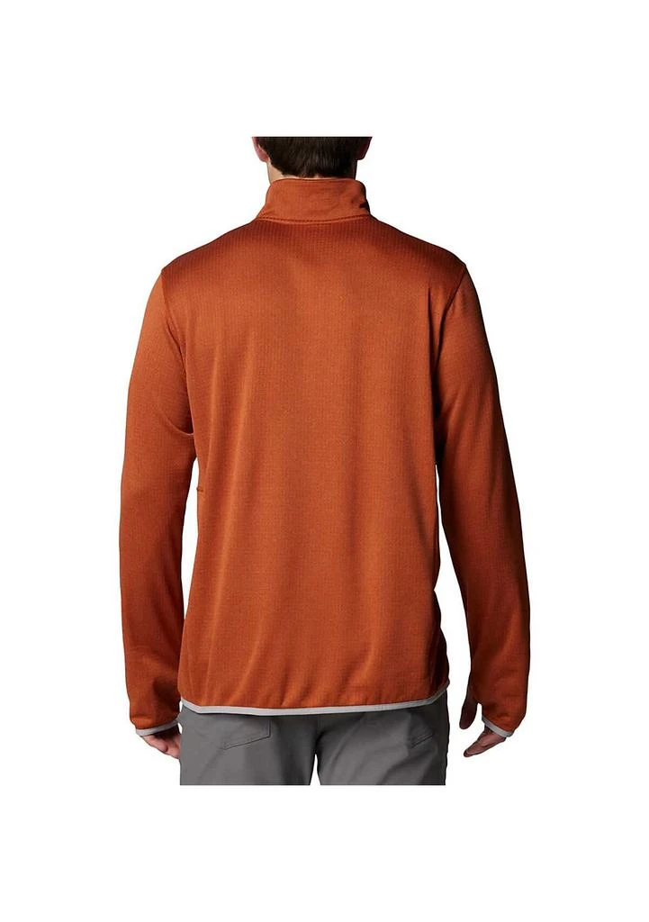 Columbia NCAA Texas Texas Longhorns Park View Grid Fleece Omni-Wick Half-Zip Jacket 2