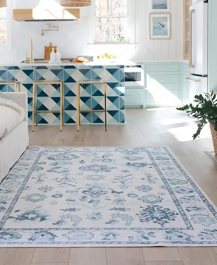 Oriental Weavers Addison Machine Washable ADD02 6'7"x9'2" Area Rug 4