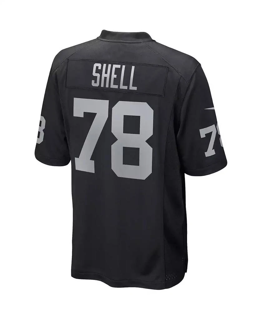 NIKE Men's Art Shell Black Las Vegas Raiders Game Retired Player Jersey 3