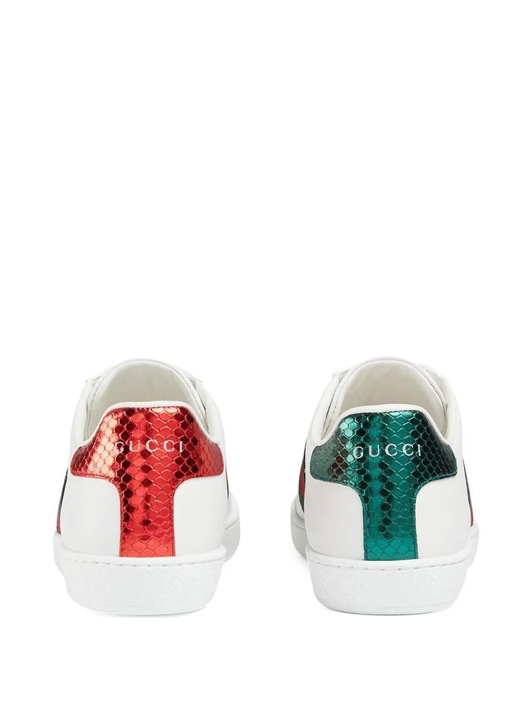 GUCCI ACE LEATHER SNEAKERS 4