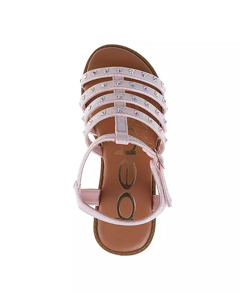 Bebe Little Girls Sparkly and Stylish Fashion Sandals 6