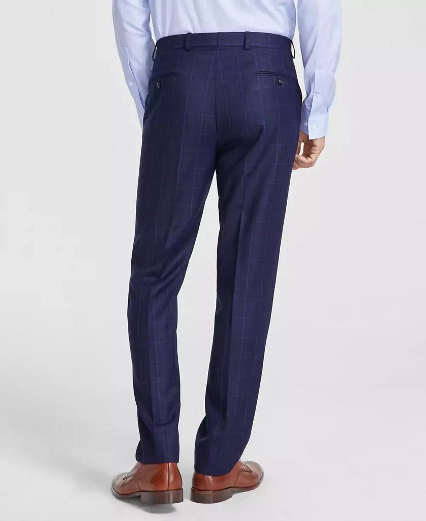 Michael Kors Men's Classic-Fit Wool-Blend Stretch Plaid Suit Separate Pants 4