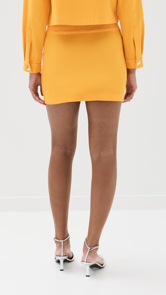 Sablyn Emmanuela Twill Mini Skirt