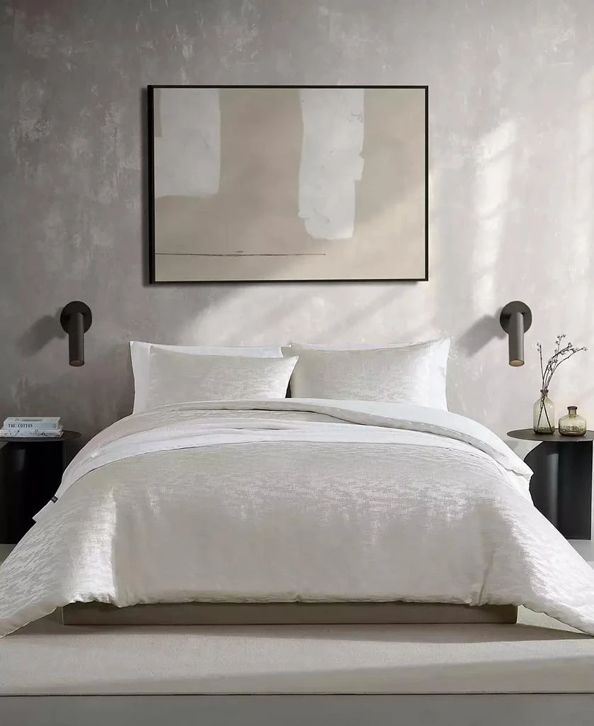 Vera Wang Illusion Textured 3-Pc. Comforter Set 1