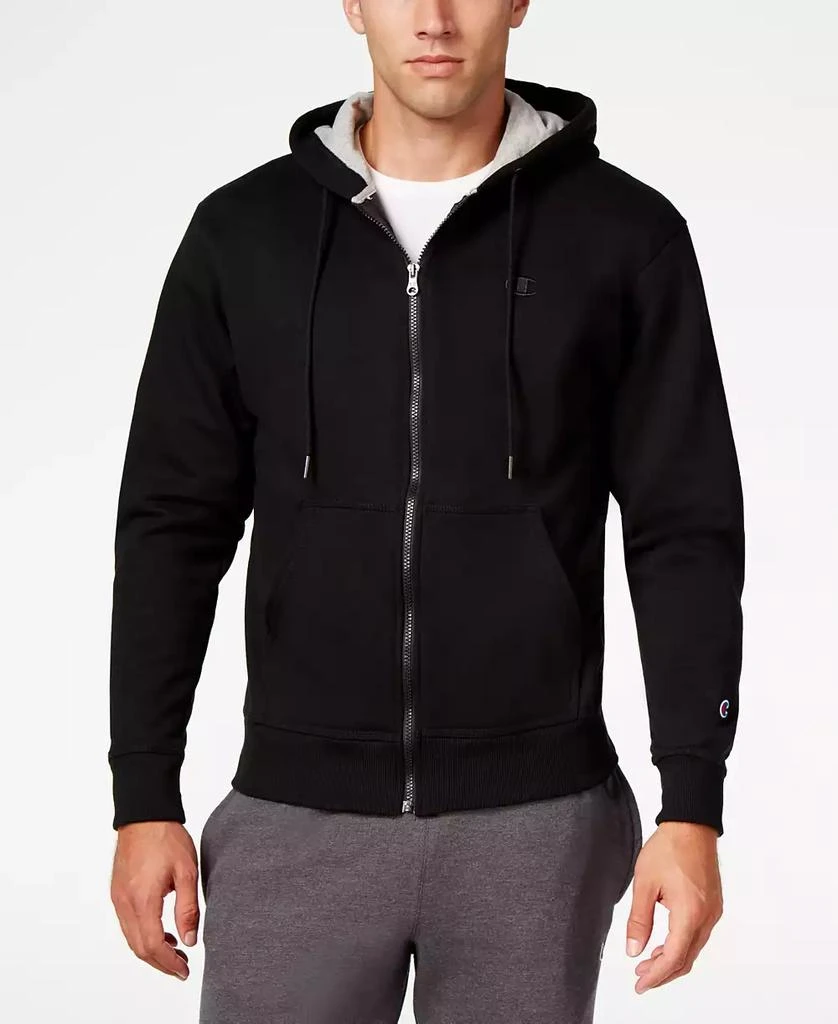 CHAMPION Men's Powerblend Fleece Zip Hoodie 1