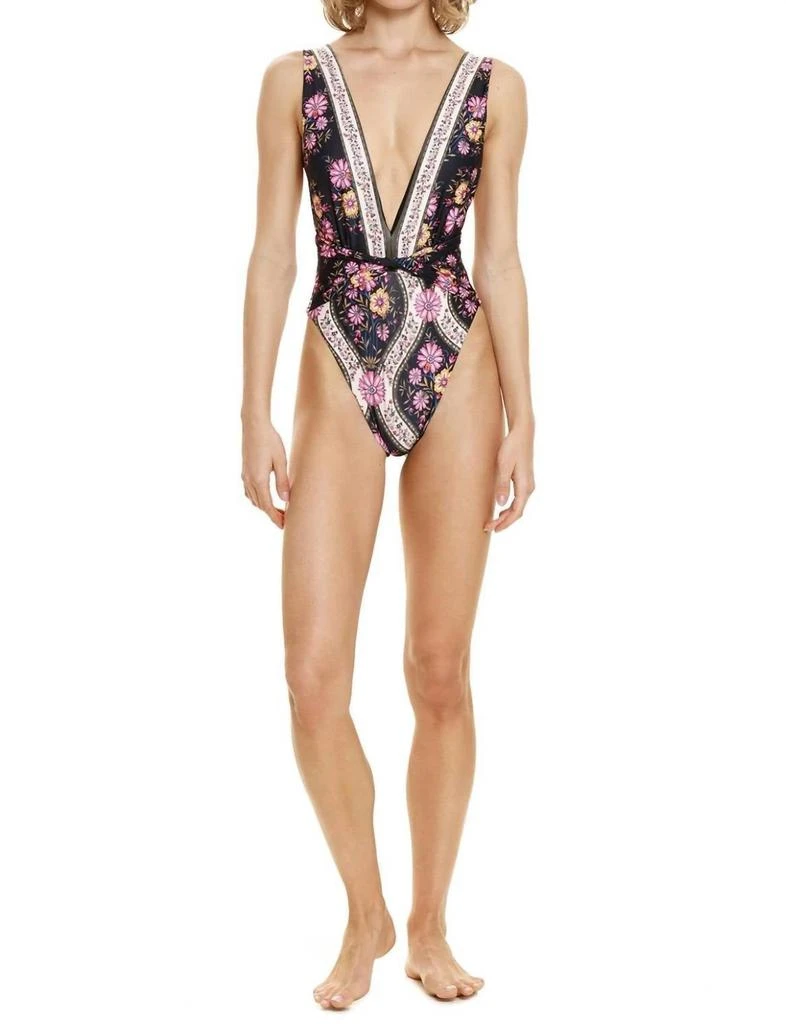 Agua Bendita Ellis One Peice Bikini In Aguja 1
