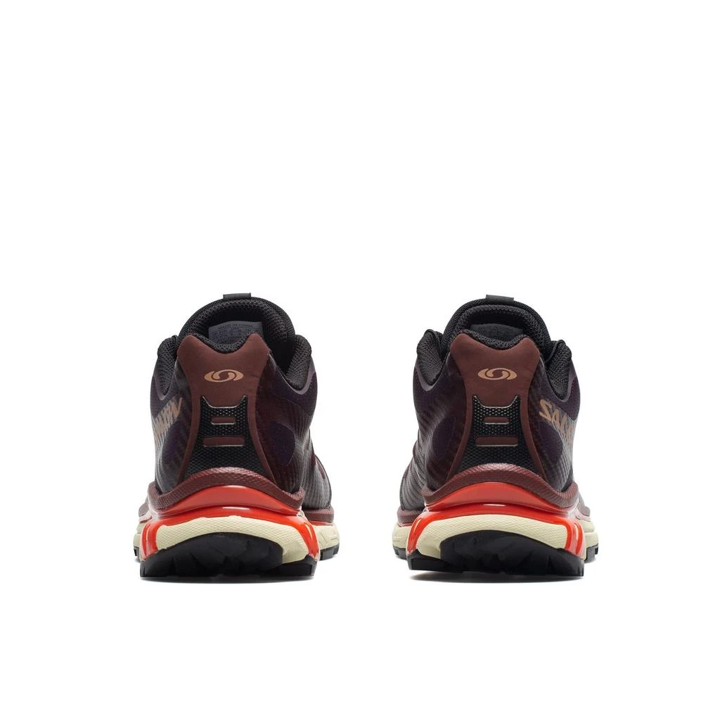 Salomon Lab XT-4 Sneakers (Bitter Chocolate/Mocha Mousse/Fiery Red) 4