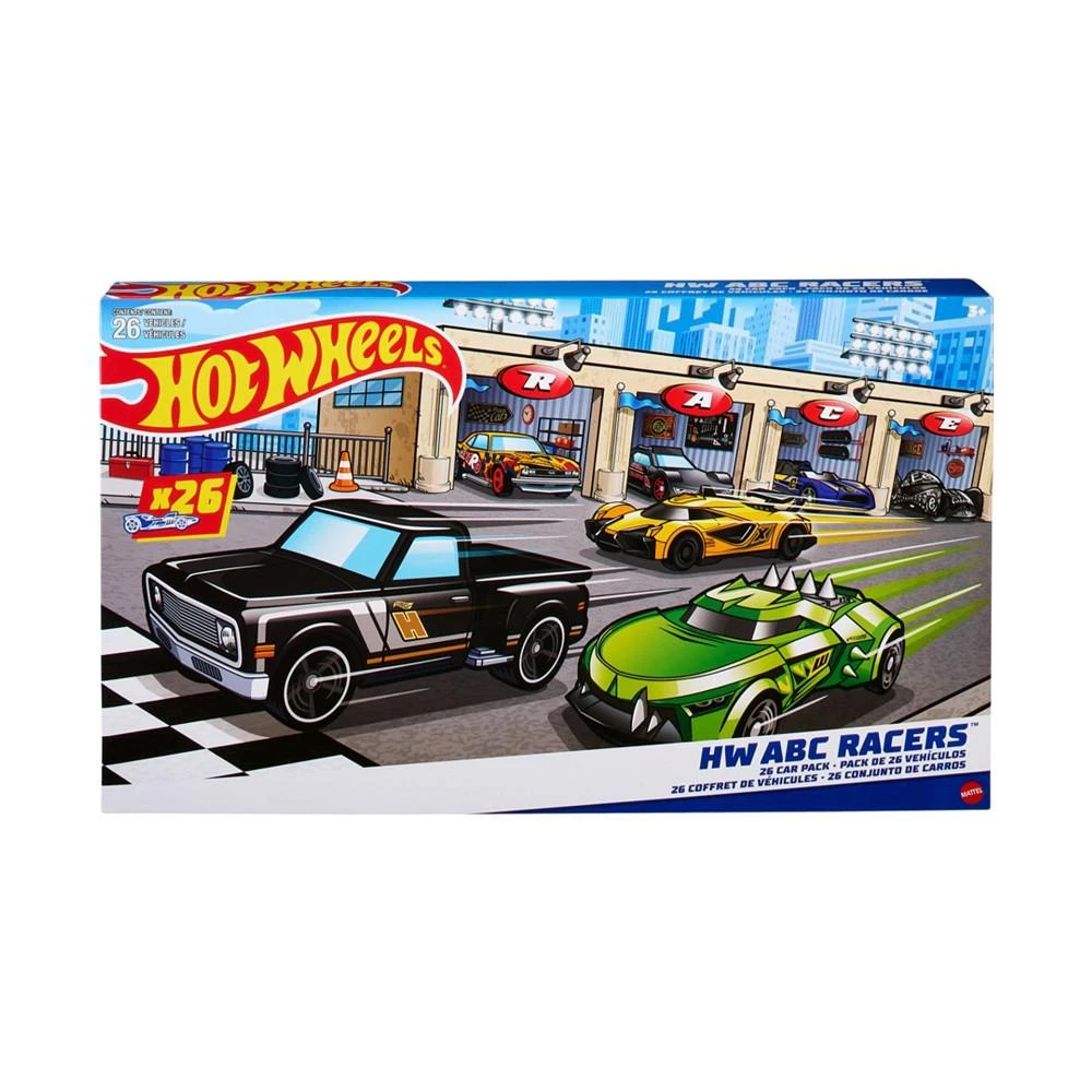 Hot Wheels ABC Racers, Set of 26 Hot Wheels Cars with Letters of The Alphabet 1