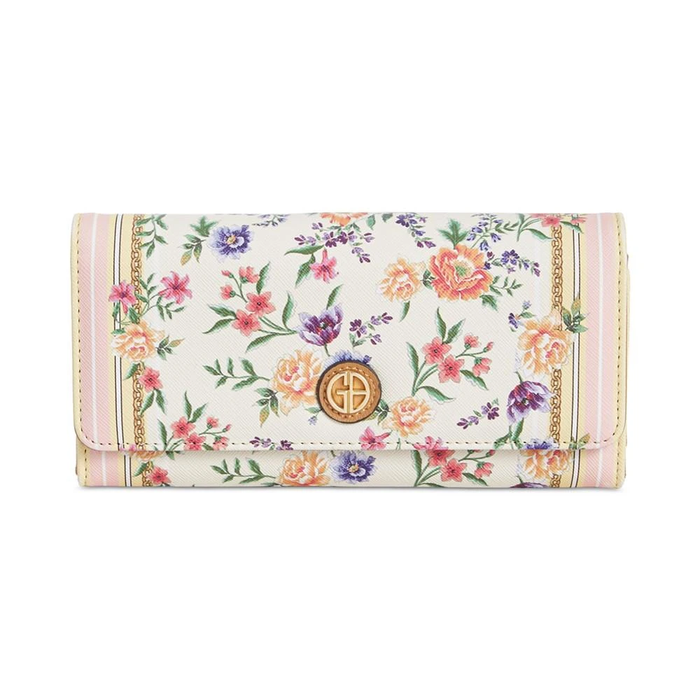 Giani Bernini Pastel Floral Receipt Manager Wallet, Created for Macys 1